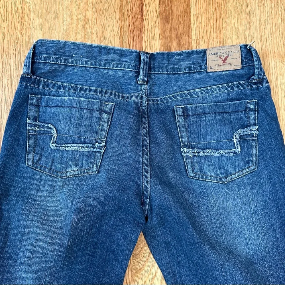 American Eagle AE Hipster Skinny Jeans - Distressed